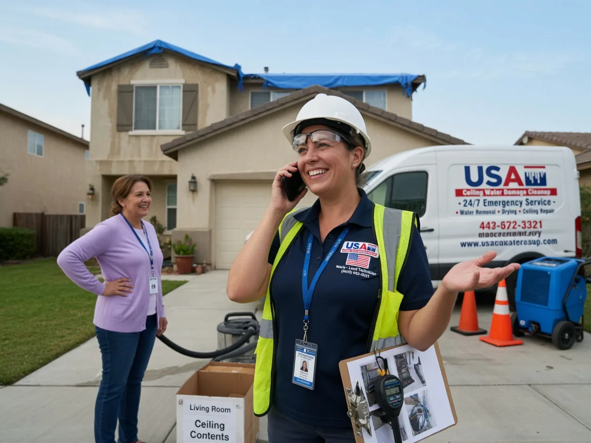 Ceiling Water Damage Restoration New Berlin, IL FAQs